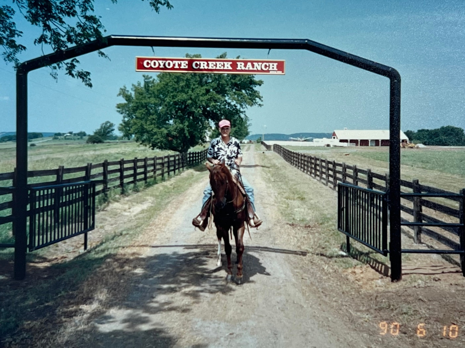 Coyote Creek Ranch gate